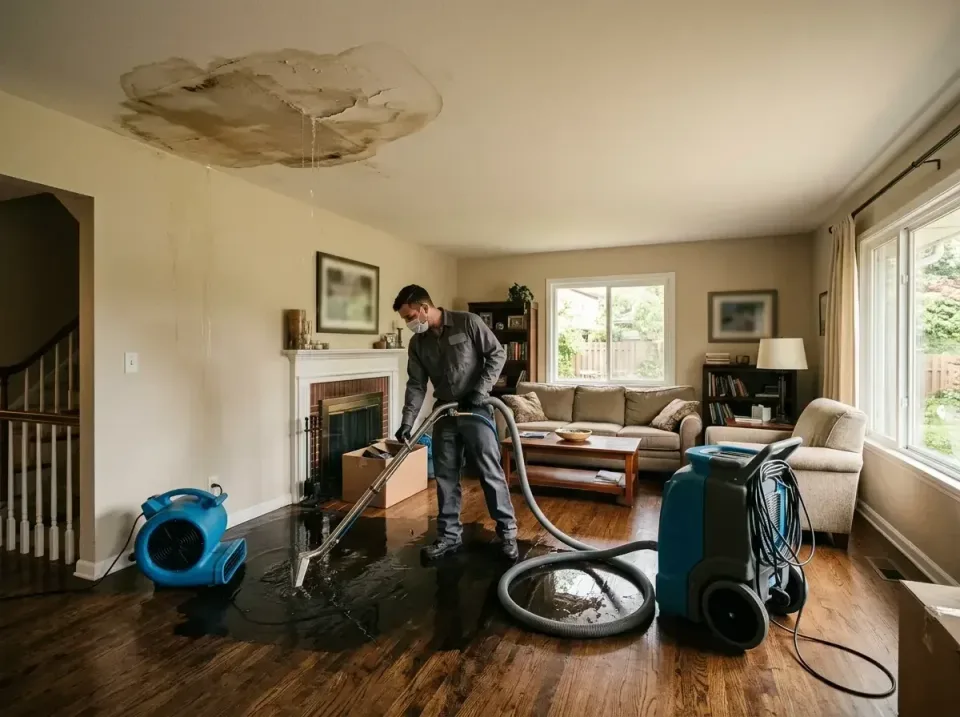attic-pipe-burst-ceiling-drip-008 — frequently asked questions, Water Damage Restoration & Carpet Care in Stayton, OR